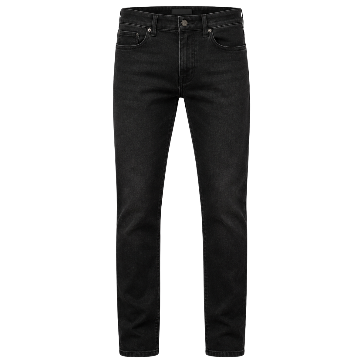 Premium Slim-Fit Denim Jeans – Black | Ukerbourne