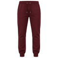 Premium Cotton Joggers – Burgundy | Ukerbourne
